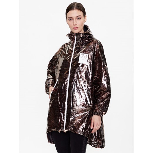 EA7 Emporio Armani Kurtka przejściowa 3RTL01 TNBMZ 2303 Brązowy Regular Fit ze sklepu MODIVO w kategorii Kurtki damskie - zdjęcie 182674950