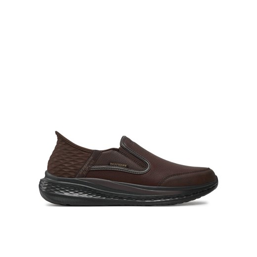 Skechers Półbuty Slade 205237 Brązowy ze sklepu MODIVO w kategorii Półbuty męskie - zdjęcie 182675084