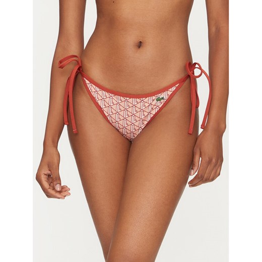 Lacoste Dół od bikini MF9623 Pomarańczowy ze sklepu MODIVO w kategorii Stroje kąpielowe - zdjęcie 182675103