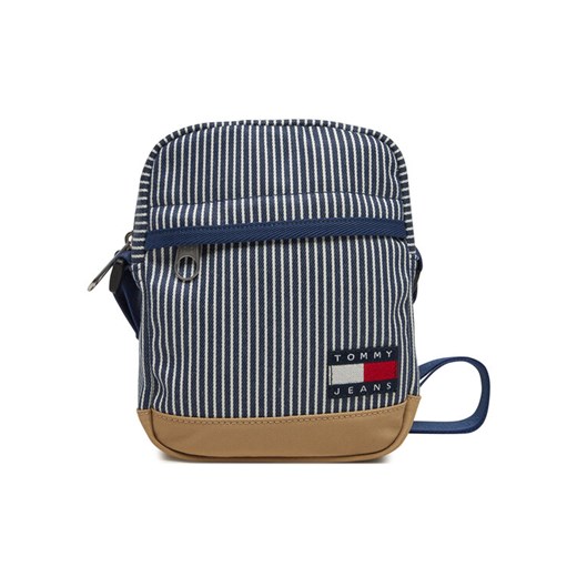 Tommy Jeans Saszetka Tjm Ess Daily Stripe Reporter AM0AM13327 Niebieski ze sklepu MODIVO w kategorii Torby męskie - zdjęcie 182675113