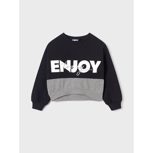 Mayoral Bluza 7.406 Czarny Regular Fit ze sklepu MODIVO w kategorii Bluzy chłopięce - zdjęcie 182675130
