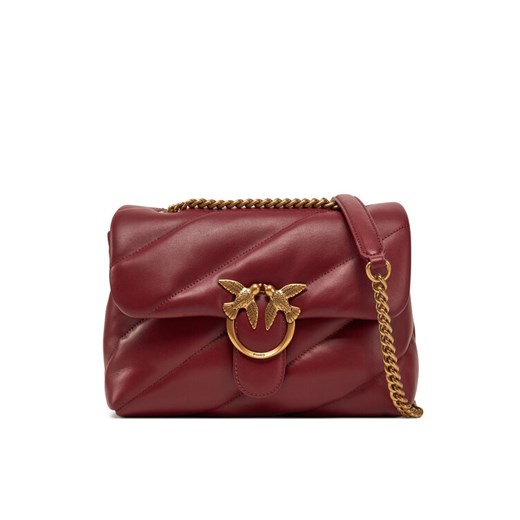 PINKO Torebka Love Puff Classic Cl PLTT 100038 A0F2 Bordowy ze sklepu MODIVO w kategorii Kopertówki - zdjęcie 182675161