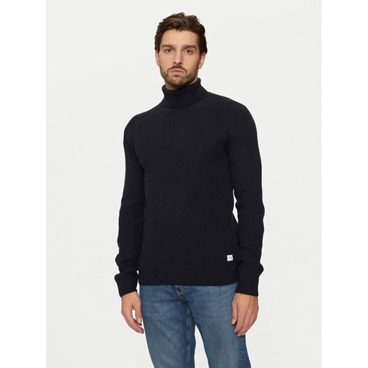 Jack&Jones Golf Pannel 12258472 Granatowy Regular Fit ze sklepu MODIVO w kategorii Swetry męskie - zdjęcie 182675173