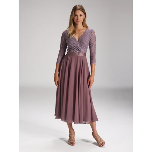 Swing Sukienka koktajlowa 5AE29100 Różowy Regular Fit ze sklepu MODIVO w kategorii Sukienki - zdjęcie 182675261