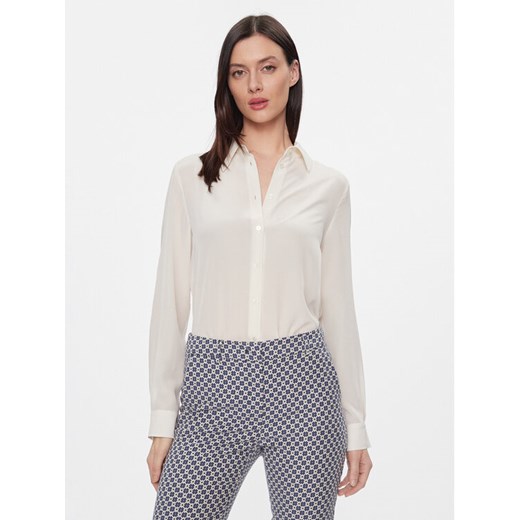 Weekend Max Mara Koszula Geo 2415111041 Écru Regular Fit ze sklepu MODIVO w kategorii Koszule damskie - zdjęcie 182675352