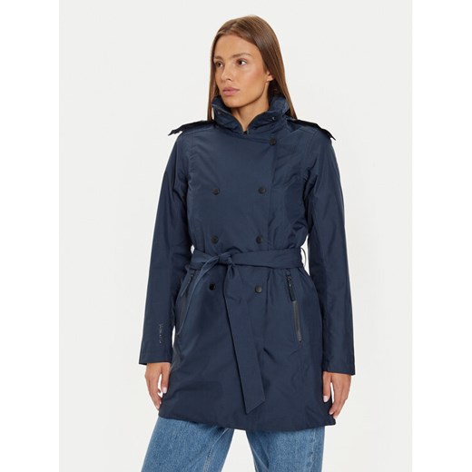 Helly Hansen Płaszcz przejściowy Welsey II 53314 Granatowy Regular Fit ze sklepu MODIVO w kategorii Płaszcze damskie - zdjęcie 182675421