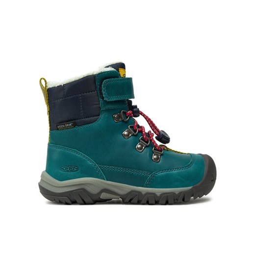 Keen Śniegowce Kanibou Waterproof Winter Boot 1028085 Zielony ze sklepu MODIVO w kategorii Buty zimowe dziecięce - zdjęcie 182675512