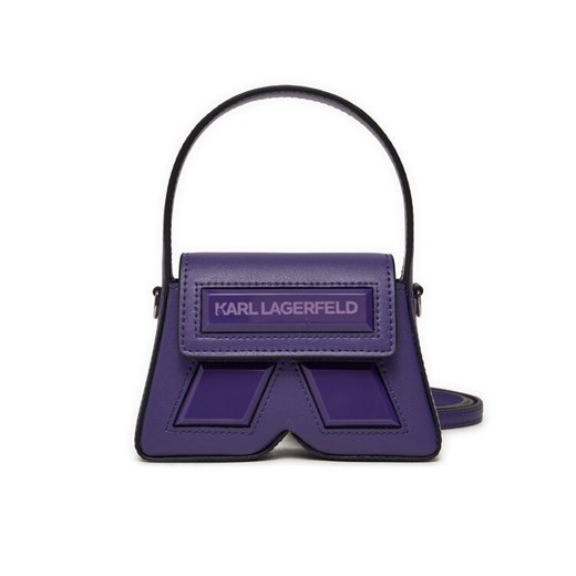 KARL LAGERFELD Torebka 245W3239 Fioletowy ze sklepu MODIVO w kategorii Torebki damskie - zdjęcie 182675523