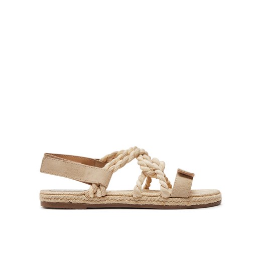 Manebi Espadryle Sandals V 0.4 Y0 Beżowy ze sklepu MODIVO w kategorii Sandały damskie - zdjęcie 182675552