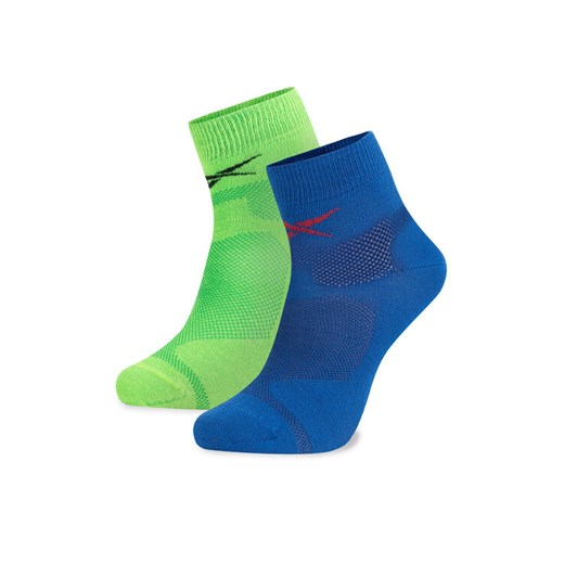 Reebok Zestaw 2 par niskich skarpet unisex R0403-SS24 (2-pack) Niebieski ze sklepu MODIVO w kategorii Skarpetki damskie - zdjęcie 182675653