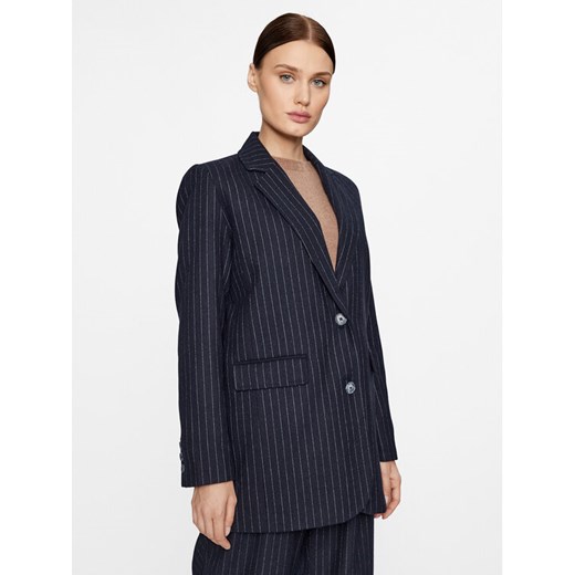 Pepe Jeans Marynarka Rene PL402287 Czarny Relaxed Fit ze sklepu MODIVO w kategorii Marynarki damskie - zdjęcie 182675683