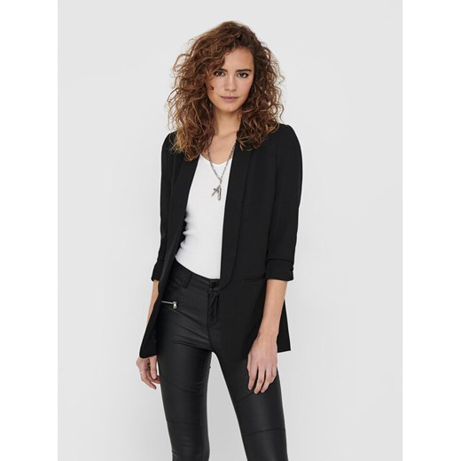 ONLY Marynarka Elly 15197451 Czarny Regular Fit ze sklepu MODIVO w kategorii Marynarki damskie - zdjęcie 182675724