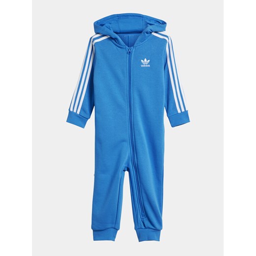 adidas Kombinezon adicolor IR6876 Niebieski Regular Fit ze sklepu MODIVO w kategorii Kombinezony dziewczęce - zdjęcie 182675764
