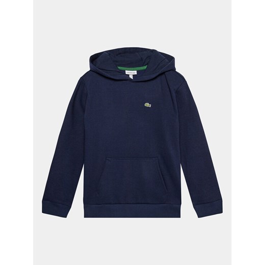 Lacoste Bluza SJ5292 Granatowy Regular Fit ze sklepu MODIVO w kategorii Bluzy chłopięce - zdjęcie 182675793