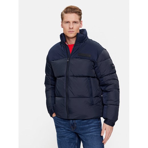 Tommy Hilfiger Kurtka zimowa New York MW0MW32770 Granatowy Regular Fit ze sklepu MODIVO w kategorii Kurtki męskie - zdjęcie 182675831