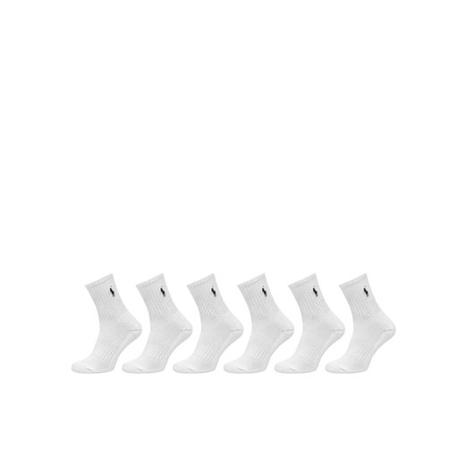 Polo Ralph Lauren Zestaw 6 par wysokich skarpet dziecięcych 444974056001 Biały Polo Ralph Lauren 8_9_5 MODIVO
