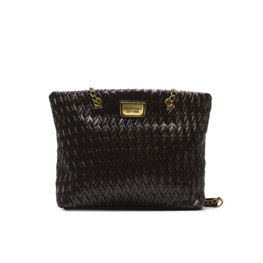 Monnari Torebka BAG4720-017 Brązowy ze sklepu MODIVO w kategorii Kopertówki - zdjęcie 182675913