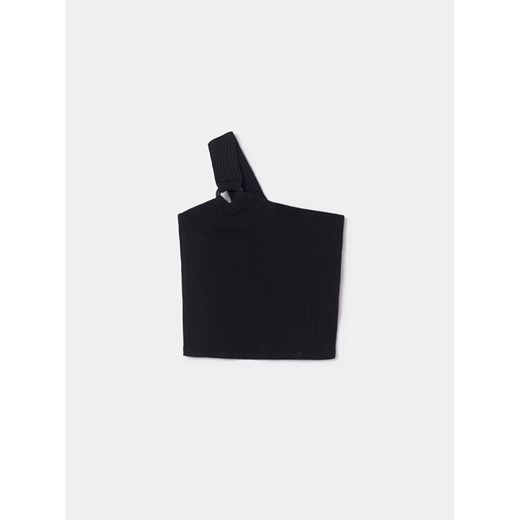 Mayoral Top 6017 Czarny Slim Fit ze sklepu MODIVO w kategorii Bluzki dziewczęce - zdjęcie 182675992