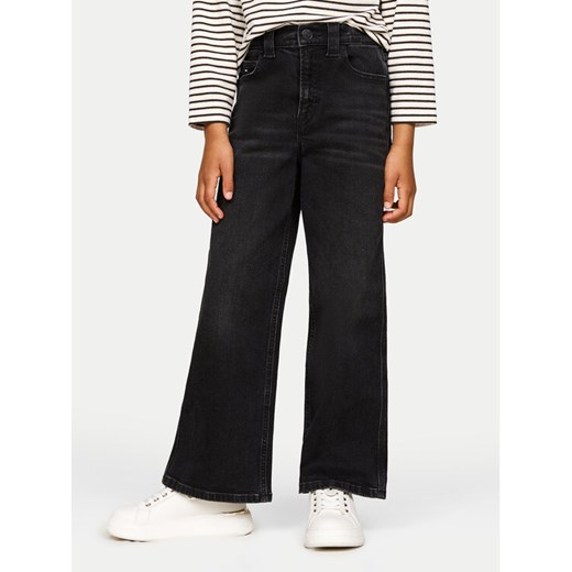 Tommy Hilfiger Jeansy KG0KG08146 Czarny Regular Fit ze sklepu MODIVO w kategorii Spodnie dziewczęce - zdjęcie 182676021