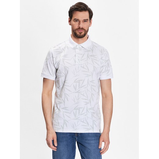 INDICODE Polo Passo 40-851 Biały Regular Fit ze sklepu MODIVO w kategorii T-shirty męskie - zdjęcie 182676104