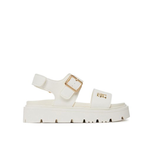 Tommy Hilfiger Sandały T3A2-33785-0326 M Écru Tommy Hilfiger 30 MODIVO
