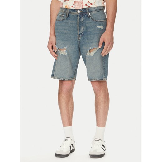 Jack&Jones Szorty jeansowe Alex 12274957 Niebieski Loose Fit ze sklepu MODIVO w kategorii Spodenki męskie - zdjęcie 182676210