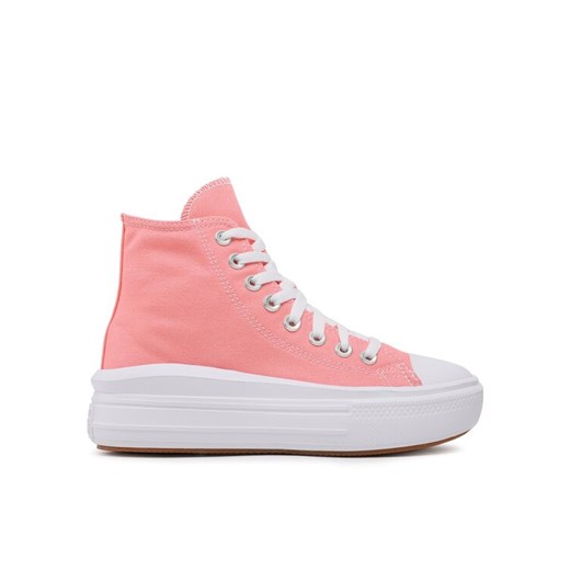 Converse Trampki Chuck Taylor All Star Move A03544C Różowy ze sklepu MODIVO w kategorii Trampki damskie - zdjęcie 182676213