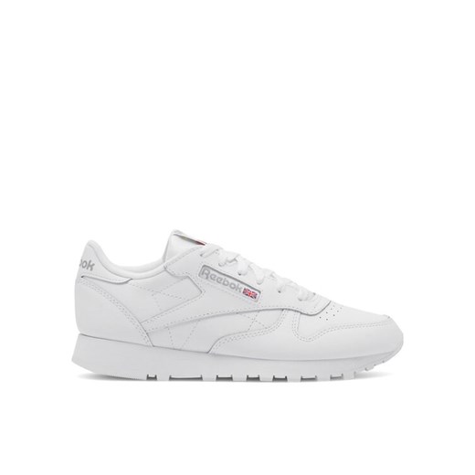 Reebok Sneakersy Classic Leather 100008496 Biały ze sklepu MODIVO w kategorii Buty sportowe damskie - zdjęcie 182676251