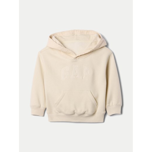 Gap Bluza 627807 Beżowy Regular Fit ze sklepu MODIVO w kategorii Bluzy dziewczęce - zdjęcie 182676331