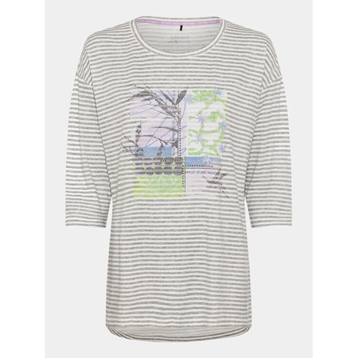 Olsen Bluzka 11104725 Szary Relaxed Fit ze sklepu MODIVO w kategorii Bluzki damskie - zdjęcie 182676362