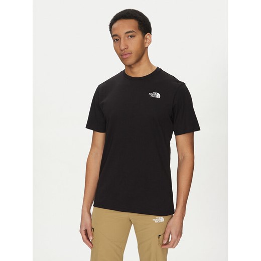 The North Face T-Shirt Vertical NF0A89FP Czarny Regular Fit ze sklepu MODIVO w kategorii T-shirty męskie - zdjęcie 182676363