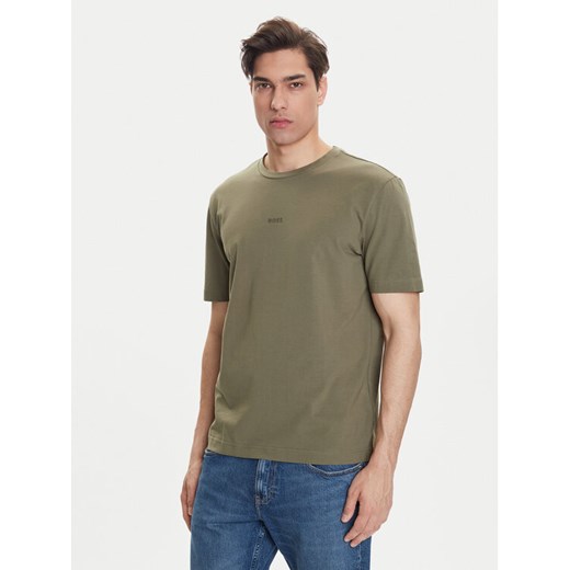 BOSS T-Shirt Tchup 50473278 Zielony Relaxed Fit ze sklepu MODIVO w kategorii T-shirty męskie - zdjęcie 182676404
