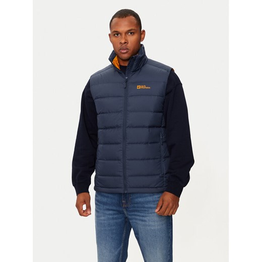 Jack Wolfskin Kamizelka Ather 1207691 Granatowy Regular Fit ze sklepu MODIVO w kategorii Kamizelki męskie - zdjęcie 182676493