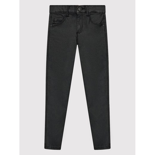 Kids ONLY Spodnie materiałowe Royal 15210750 Czarny Skinny Fit ze sklepu MODIVO w kategorii Spodnie dziewczęce - zdjęcie 182676494