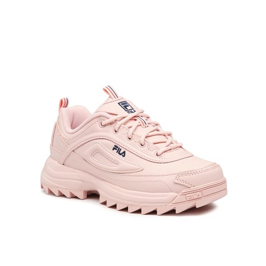 Fila Sneakersy Distorter FFW0148_40009 Różowy ze sklepu MODIVO w kategorii Buty sportowe damskie - zdjęcie 182676521