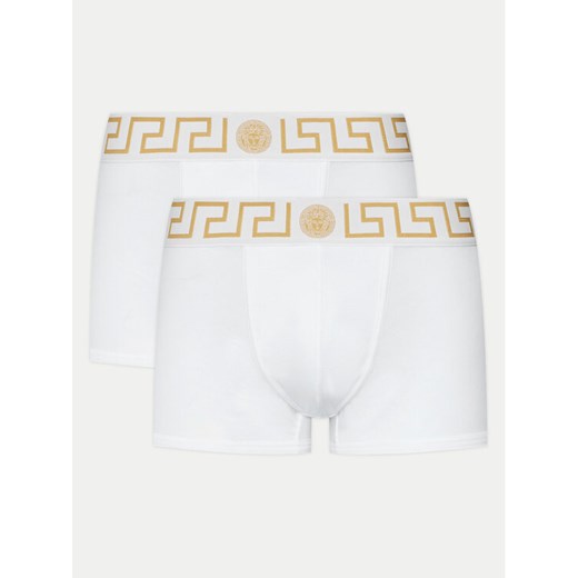 Versace Komplet 2 par bokserek AU10181 1A10011 Biały ze sklepu MODIVO w kategorii Majtki męskie - zdjęcie 182676571