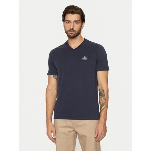 Aeronautica Militare T-Shirt 242TS2333J662 Granatowy Regular Fit ze sklepu MODIVO w kategorii T-shirty męskie - zdjęcie 182676580
