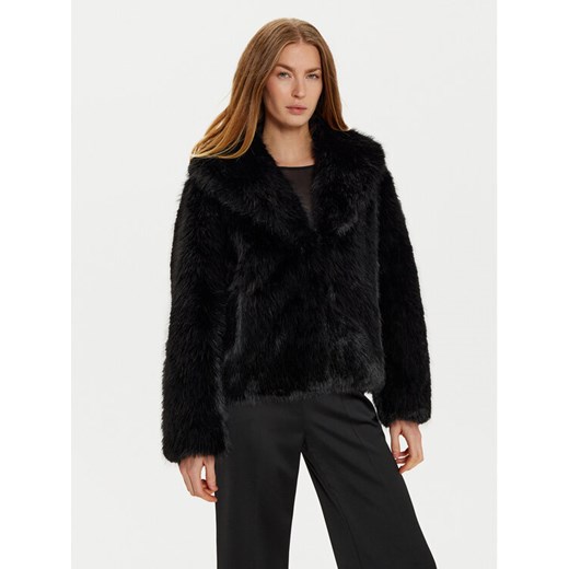 Marciano Guess Futro Audrey 4BGL29 7203A Czarny Regular Fit ze sklepu MODIVO w kategorii Futra damskie - zdjęcie 182676601