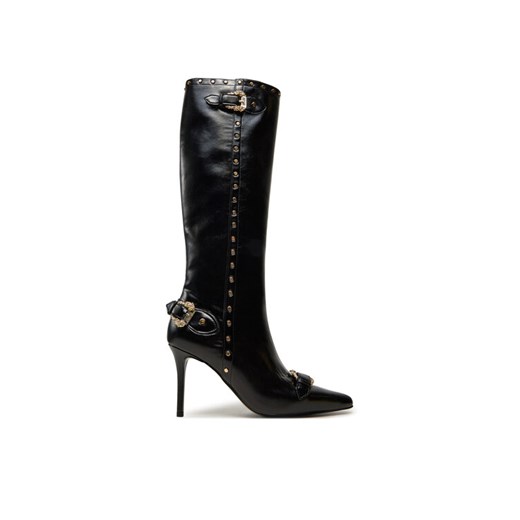 Versace Jeans Couture Kozaki Scarlett 77VA3S58 Czarny ze sklepu MODIVO w kategorii Kozaki damskie - zdjęcie 182676602
