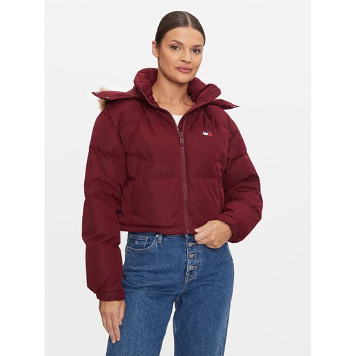 Tommy Jeans Kurtka puchowa Alaska DW0DW19687 Fioletowy Regular Fit ze sklepu MODIVO w kategorii Kurtki damskie - zdjęcie 182676614