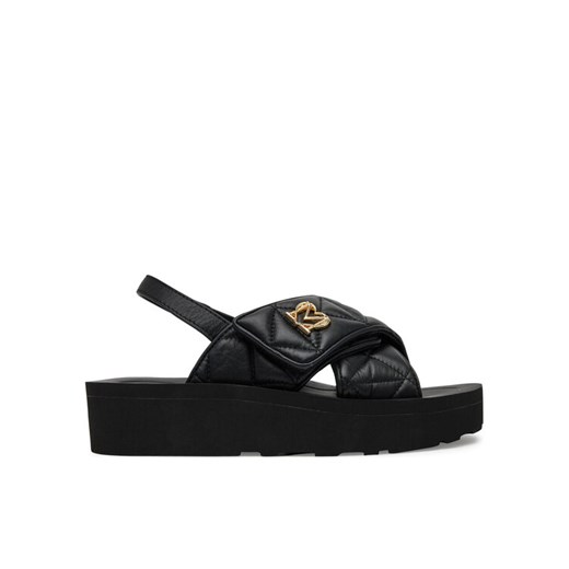LOVE MOSCHINO Sandały JA16044I1MIE0000 Czarny ze sklepu MODIVO w kategorii Sandały damskie - zdjęcie 182676622