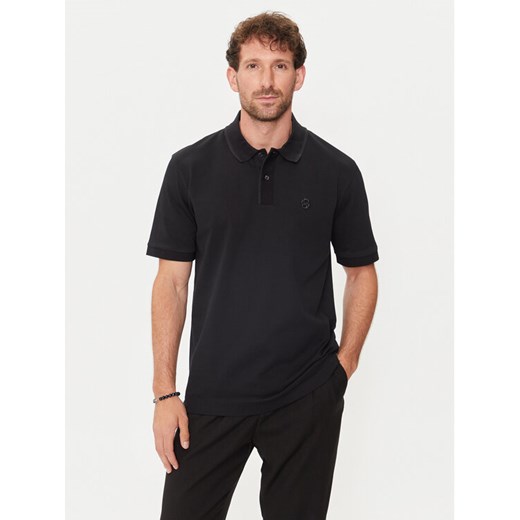 Boss Polo Parlay 210 50512112 Czarny Regular Fit ze sklepu MODIVO w kategorii T-shirty męskie - zdjęcie 182676652