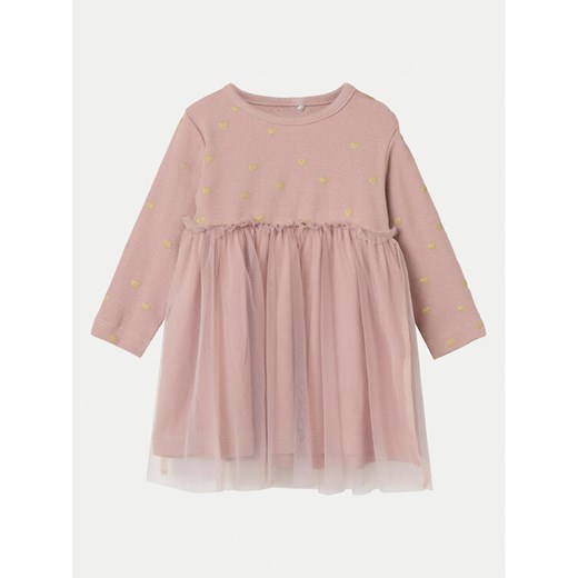 NAME IT Sukienka codzienna 13221368 Różowy Regular Fit ze sklepu MODIVO w kategorii Sukienki niemowlęce - zdjęcie 182676662