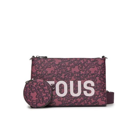 TOUS Torebka Kaos Mini Evolution 395910254 Bordowy ze sklepu MODIVO w kategorii Listonoszki - zdjęcie 182676681