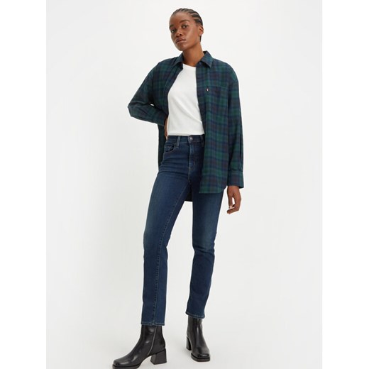 Levi's® Jeansy 724™ 188830208 Granatowy Straight Fit ze sklepu MODIVO w kategorii Jeansy damskie - zdjęcie 182676710