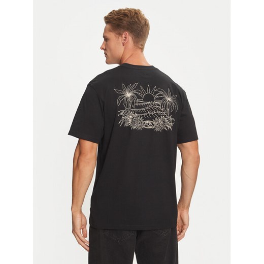 Quiksilver T-Shirt Right Point AQYZT09905 Czarny Regular Fit ze sklepu MODIVO w kategorii T-shirty męskie - zdjęcie 182676774