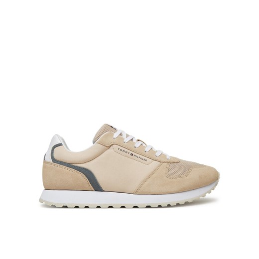 Tommy Hilfiger Sneakersy New Eva Runner Summer Nylon Pop FM0FM05427 Beżowy ze sklepu MODIVO w kategorii Buty sportowe męskie - zdjęcie 182676822