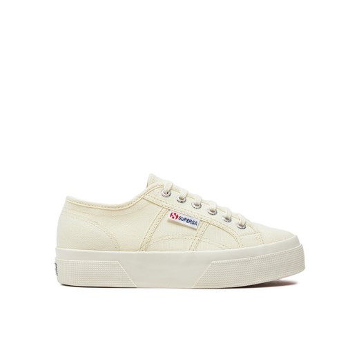 Superga Tenisówki 2740 Beżowy ze sklepu MODIVO w kategorii Trampki damskie - zdjęcie 182676873