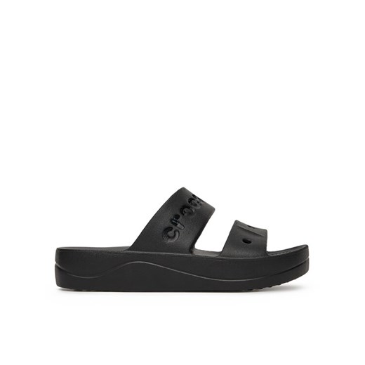 Crocs Klapki BAYA PLATFORM SANDAL 208188-001 Czarny ze sklepu MODIVO w kategorii Klapki męskie - zdjęcie 182676880