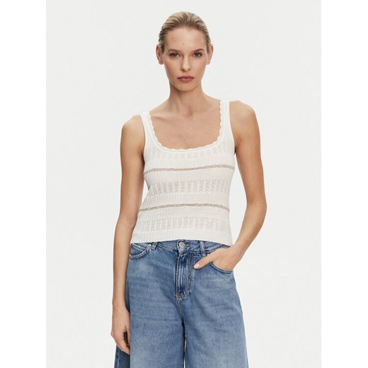 PINKO Top 104736 A2FC Biały Regular Fit ze sklepu MODIVO w kategorii Bluzki damskie - zdjęcie 182676913